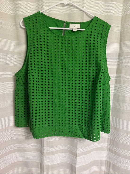 kate spade Tops - Kate Spade New York x Target Eyelet Shell Tank Top | 100% Cotton
